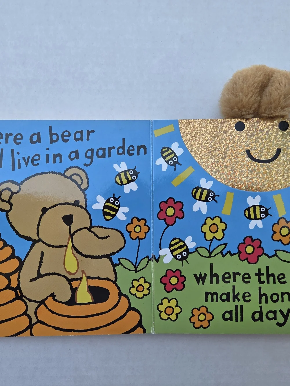 Jellycat If I Were a Bear Touch & Feel Board Book – Sensory Baby Book